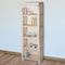 Hastings Home Hastings Home Five Tier Wood Storage Shelving Rack With Removable Cover 545221GDZ - alternate 1